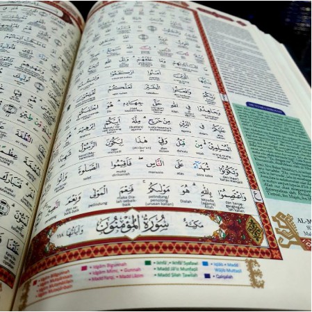 AL QURAN ROBBANI PERKATA TAJWID WARNA  A5 TERMURAH REGULER