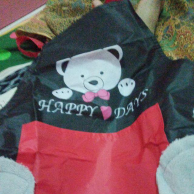 Murahbos - Apron Celemek Masak Dapur Waterproof Clemek Kualitas Bagus