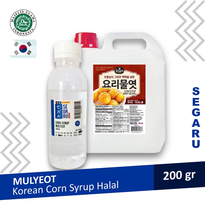 

SAUS-DRESSING- SIRUP JAGUNG KOREA MULYEOT KOREAN CORN SYRUP HALAL -SAUS-DRESSING.