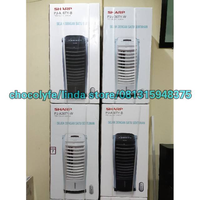 SHARP AIR COOLER DENGAN REMOTE PENYEJUK RUANGAN PJA36TY KIPAS AC SHARP