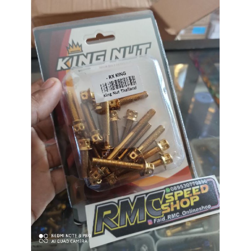 Baut probolt mesin Rx king kanan kiri original thailand
