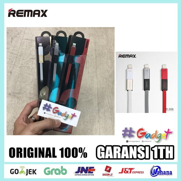 Kabel Data 2in1 Remax Shadow Magnetic Cable RC-026 Micro + Lightning