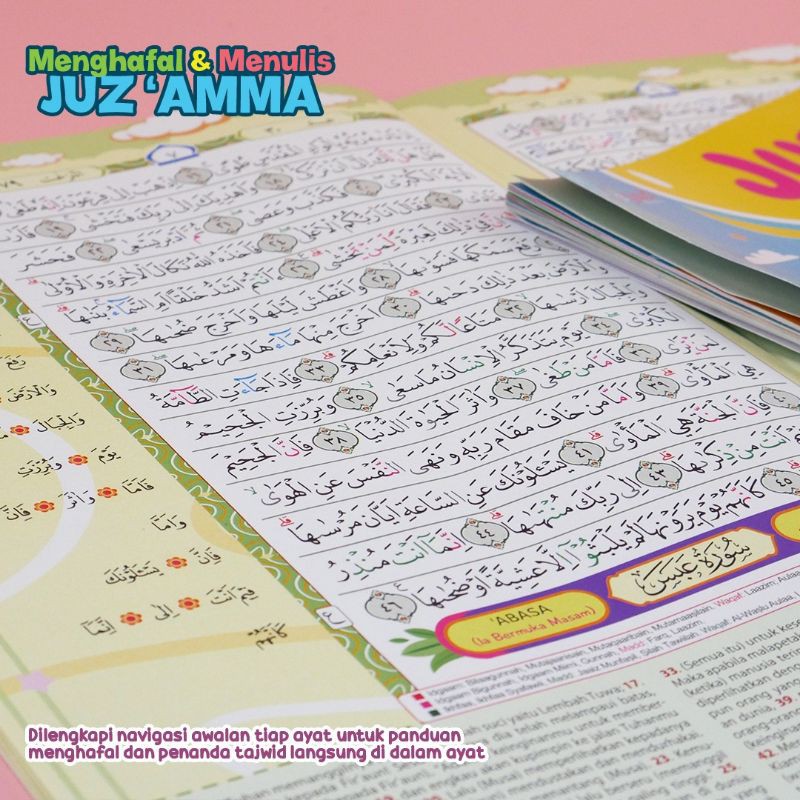 Paket Juz Amma Tulis Dan Hafalan Shopee Indonesia