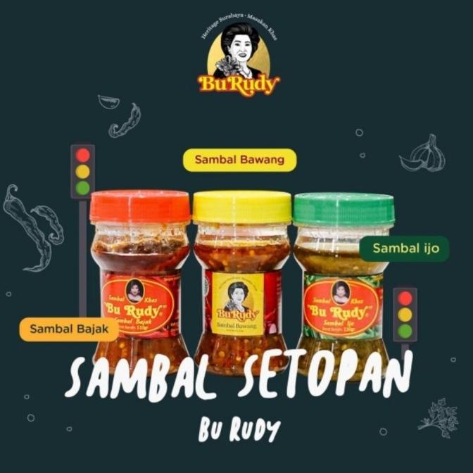 

Diskon Sambal Bu Rudy Sambal Bawang 110gr Diskon