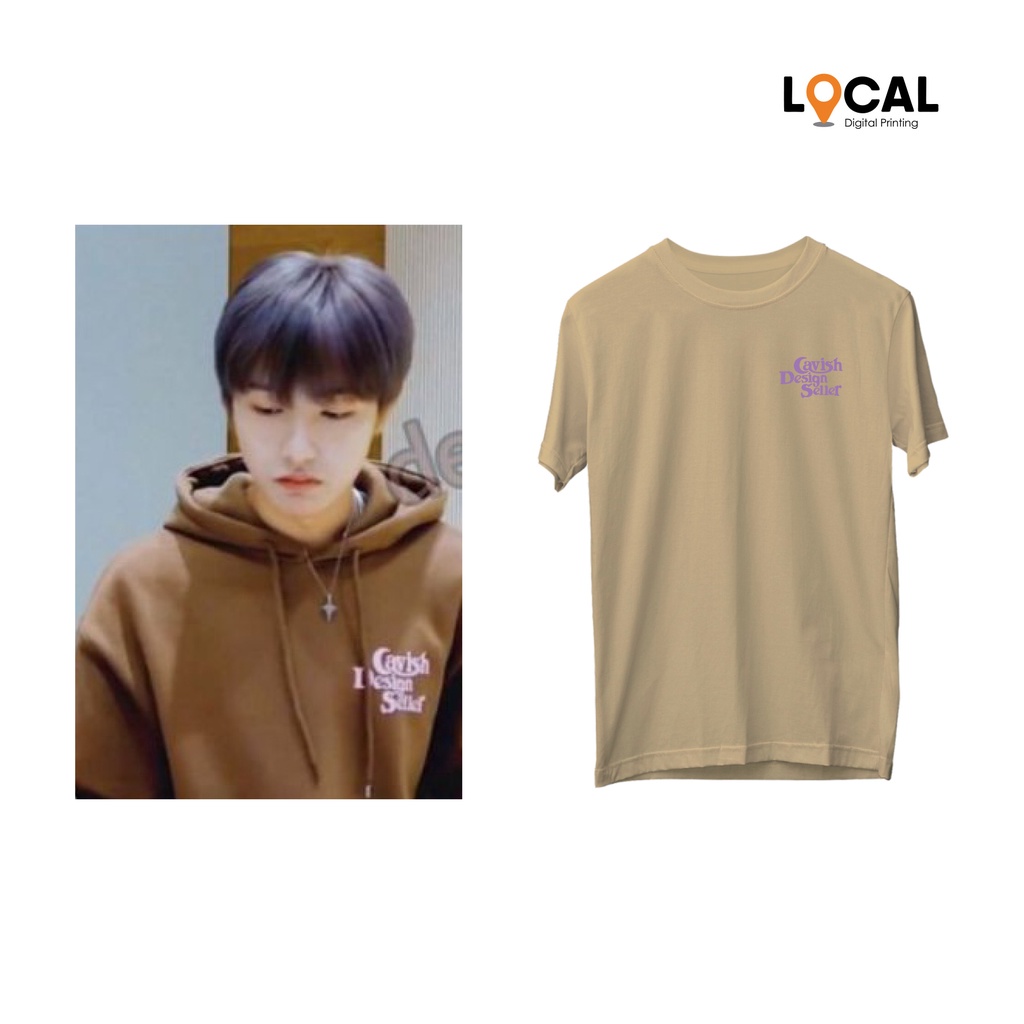 Kaos Design KPOP NCT CAVISH  Custom Logo Sablon Print DTF - Local Print