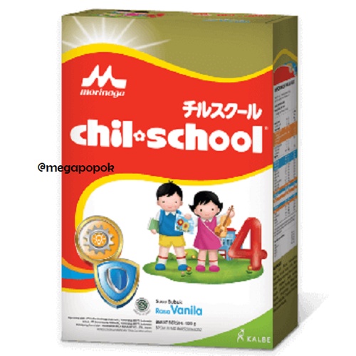 Chil School 4 Gold Usia 3-12 Tahun Rasa Coklat/Madu/Strawberry/Vanila 400gr/megapopok