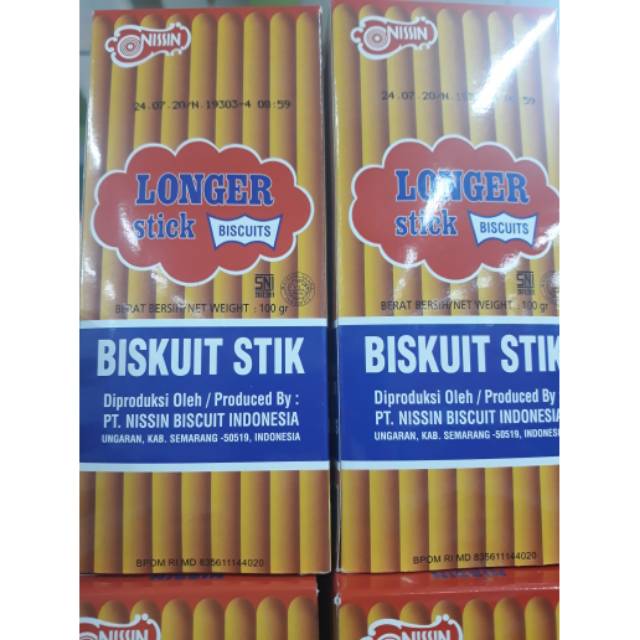 

Biskuit stick nissin best seller 100gram