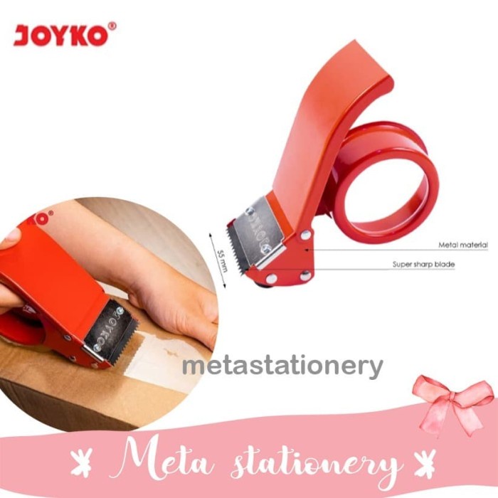 

Hadir Tape Cutter Joyko Td-2S Bergaransi