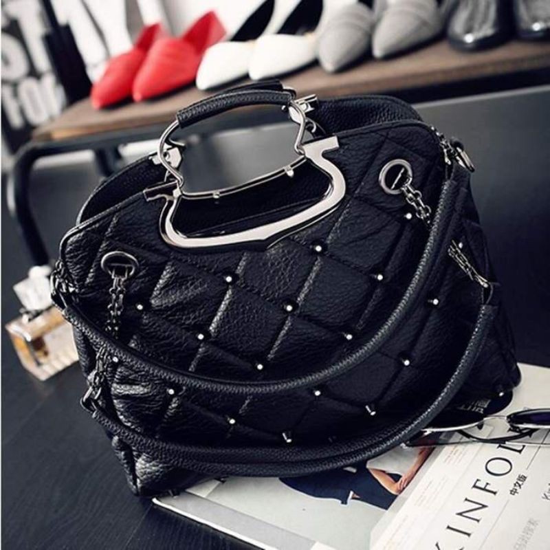 Hand Bag Tas Tangan Import Premium Branded Murah Original Unik Korea Pesta Fashion EL 5013