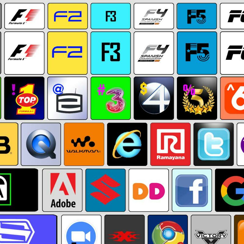 stiker keyboard windows logo brand terkenal