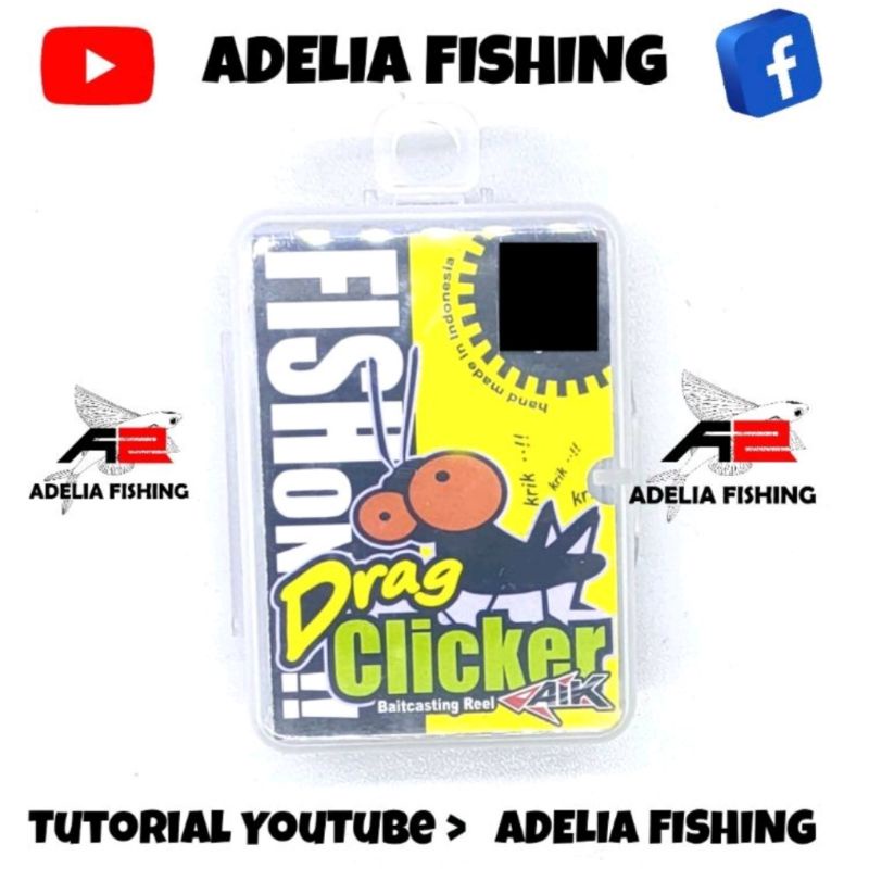 DRAG CLICKER REEL BAITCASTING DAIWA