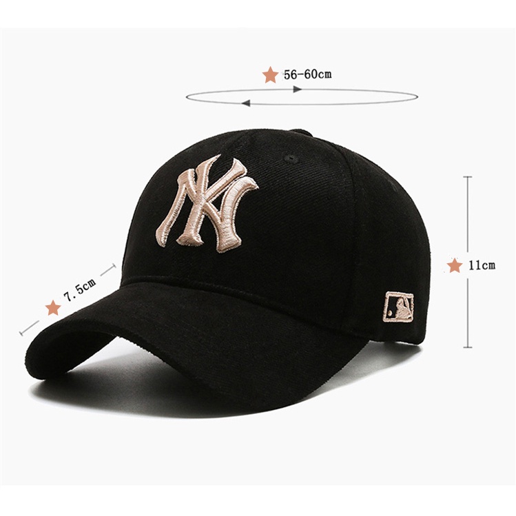 Topi Baseball Pria Wanita Model Baru Fashion Cap Bordir NY Casual Hat