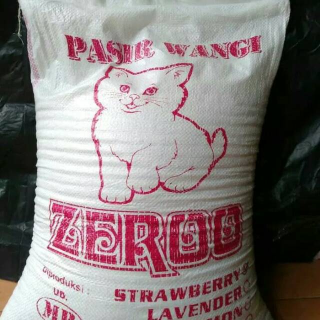 Pasir kucing Wangi Gumpal 25 Liter