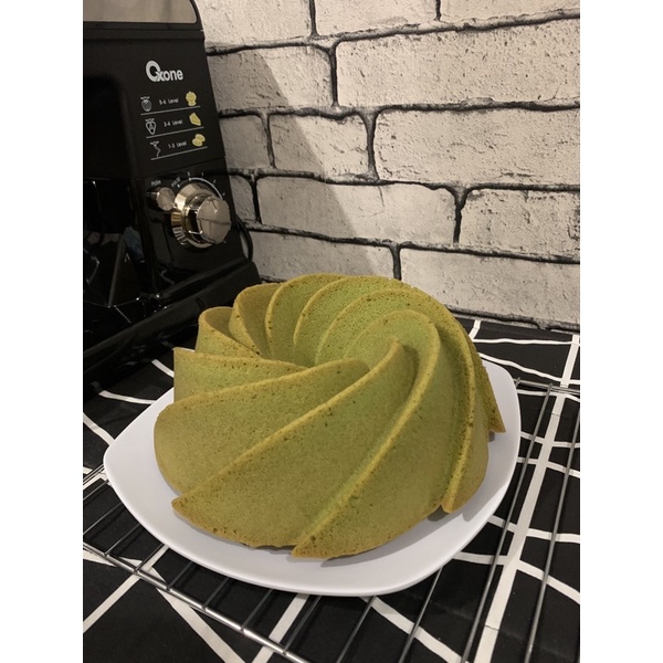 

spring pandan cake