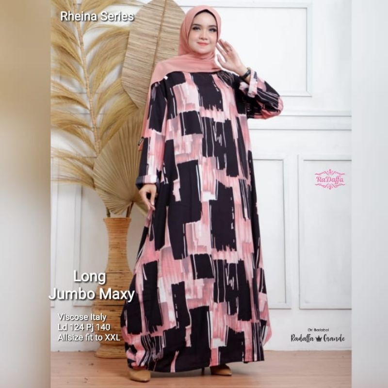 gamis botol bata pink jumbo