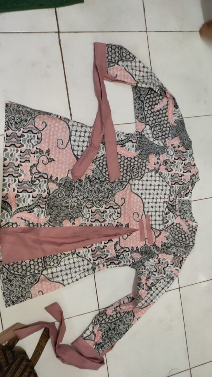 Atasan Batik Dolby Dolbi Dobby Doby Tenun Sutra Tulis Halus Katun Atbm Baron