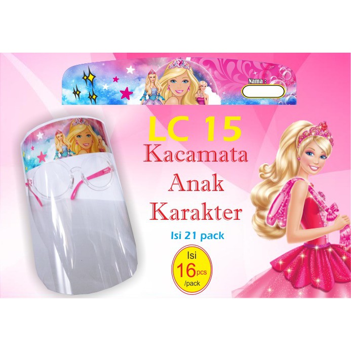 FACE SHIELD KACAMATA ANAK BOBOHO MODEL ANAK KACAMATA ANAK KARAKTER LC 15