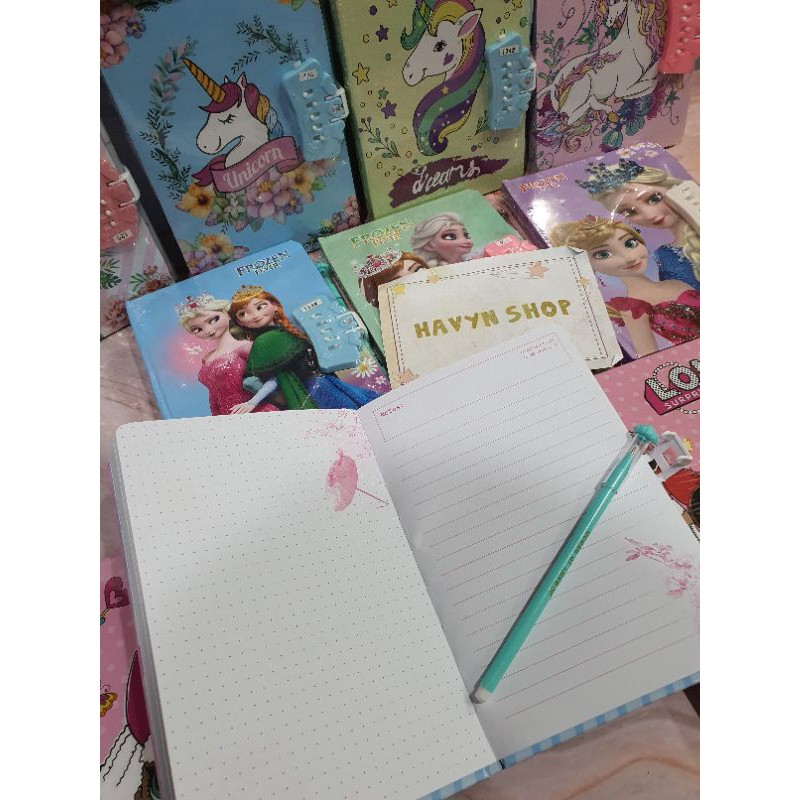 Diary ada KODE PASSWORD + PEN-3