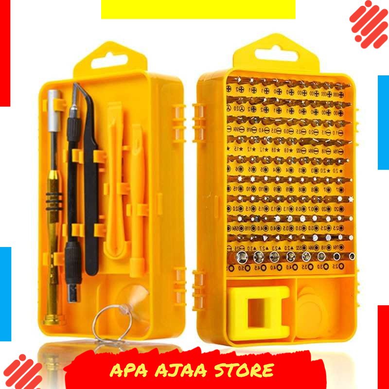 Hot Promo ! Vastar Obeng Set Reparasi Elektronik 108 in 1 - No.1011