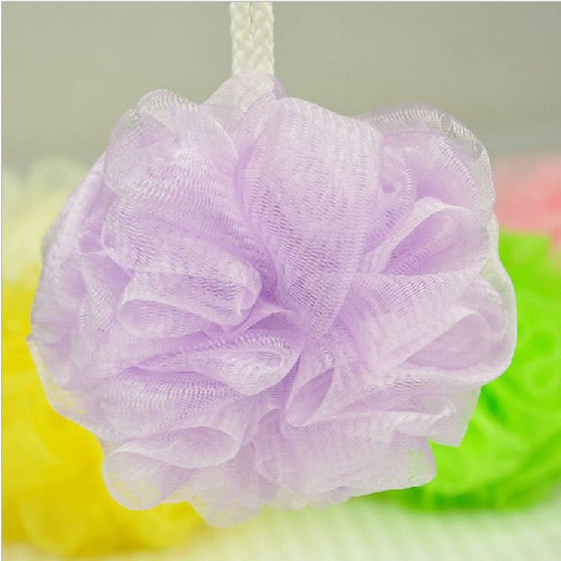 Bath Ball Bathsite Cleaning Mesh Shower Wash Sponge Product Washing Body Flower