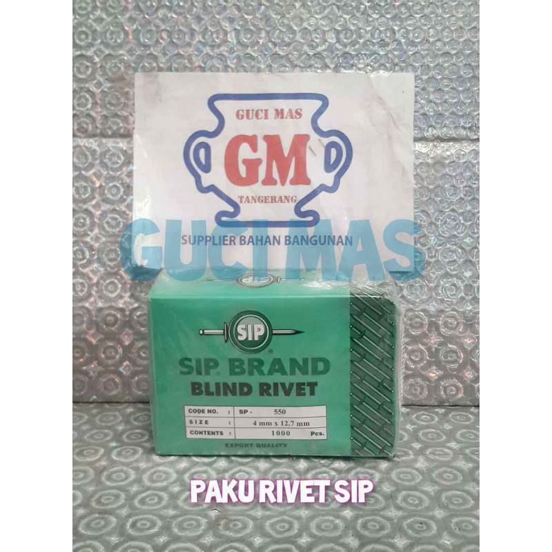 Paku Rivet  Blind Rivet 1kotak