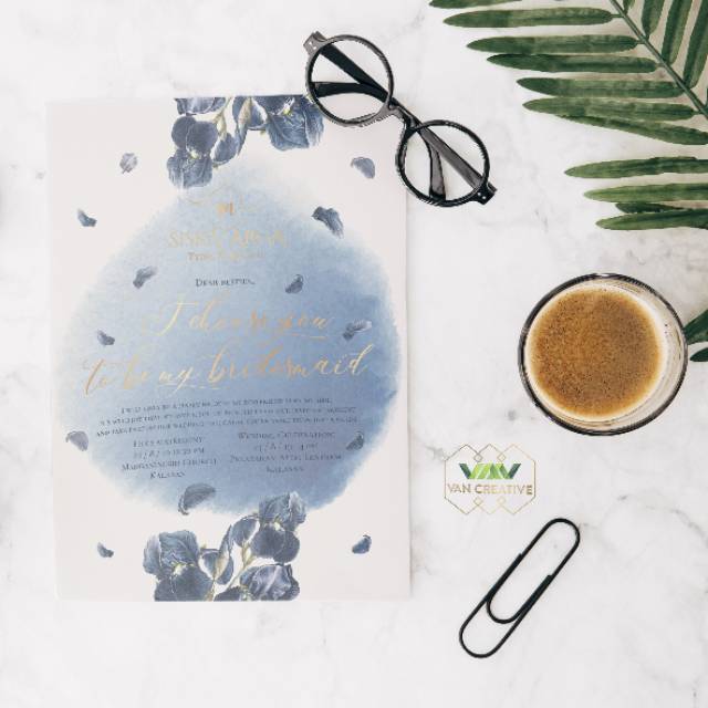 

Bridesmaid Card Invitation