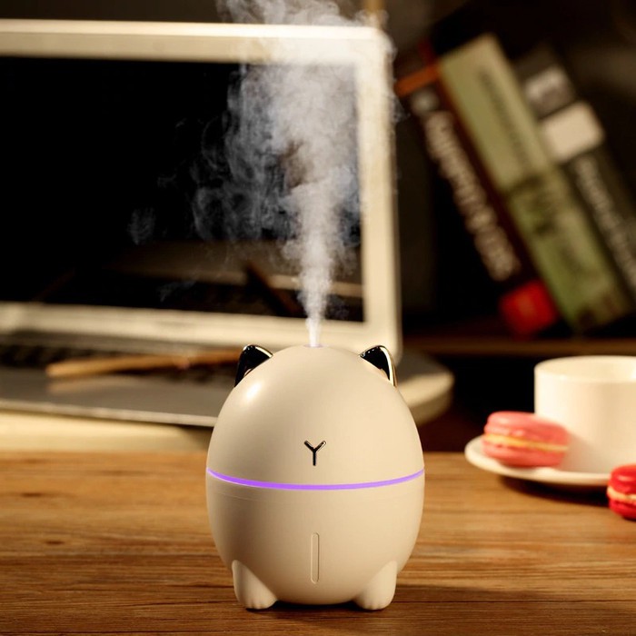 HUMIDIFIER ULTRASONIC HUMI DDM1 DUDU CAT DIFFUSER AROMATHERAPHY 200ML