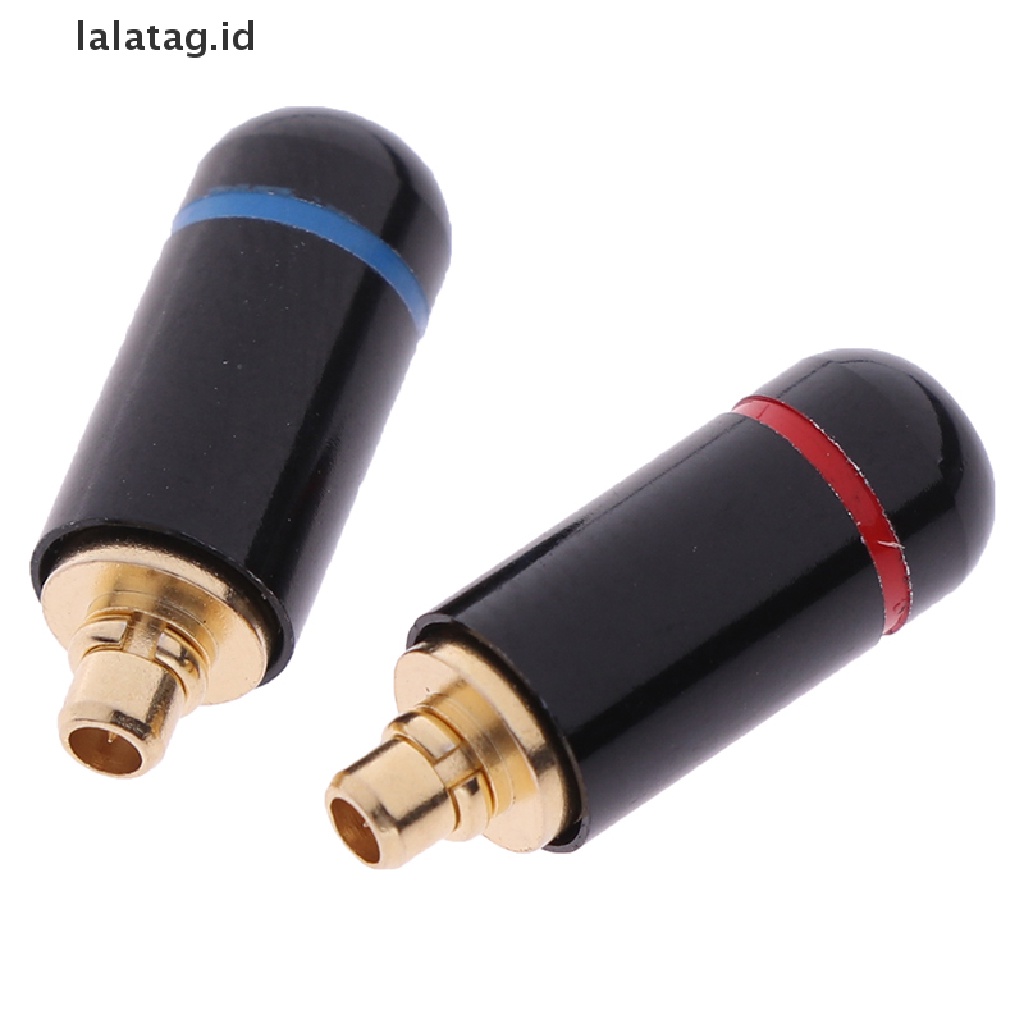 (Flyag) 1 Pasang Plug Konektor Earphone DIY 3.2mm Untuk MMCX SE535 SE215 UE900