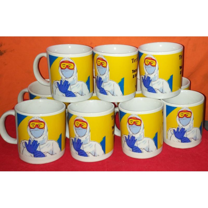 mug karakter souvenir mug gelas mug custom mug souvenir mug full color full warna unik