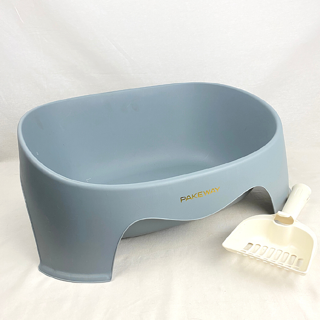 

PAKEWAY Toilet Kucing TOMCAT Cat Toilet Tray And Cattery GREY