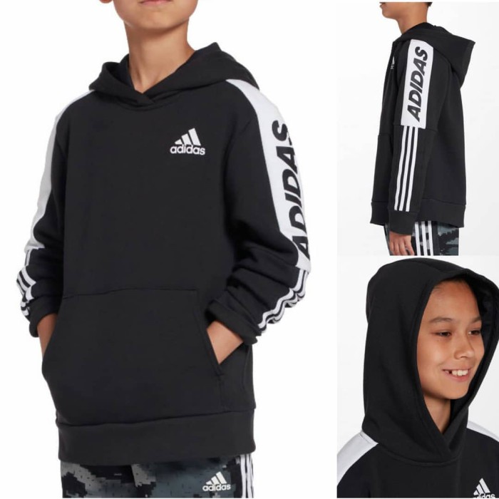 Laki-Laki-Anak-Hoodie- Sweater Hoodies Anak Keren Adidas Original Branded -Hoodie-Anak-Laki-Laki.