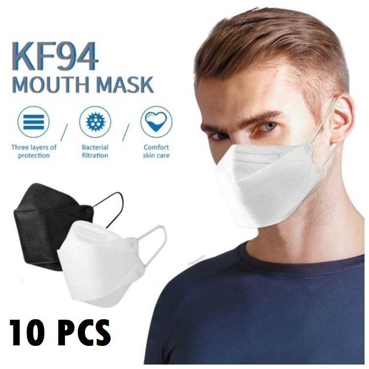 Gratis Ongkir-Masker KF94 4ply isi 50pcs disposable KF 94 facemask