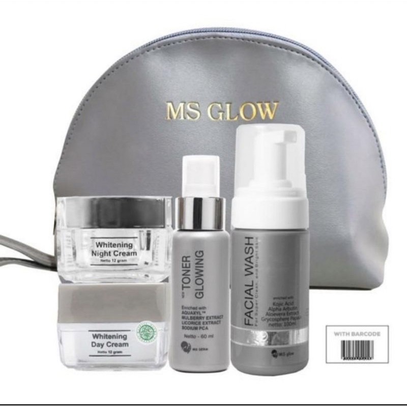 MS GLOW - ORIGINAL - ALL PAKET - FREE HANDSANITIZER