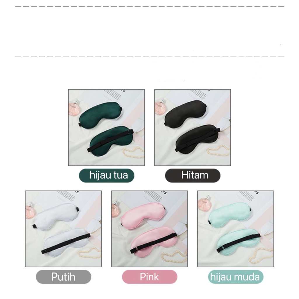 Eye Sleeping Mask Penutup Mata Saat Tidur dan Travel