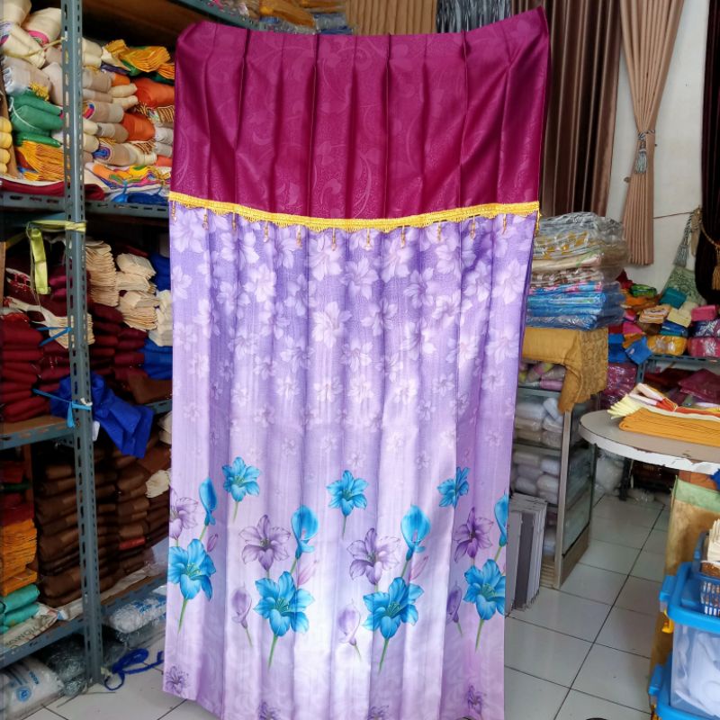 Gorden Jendela | Gorden Pintu | Gorden Motif | Gorden ungu | Gorden ekonomis | gorden plisket | Gord
