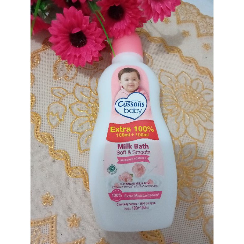 Cussons baby Milk Bath 100 Ml + 100 Ml