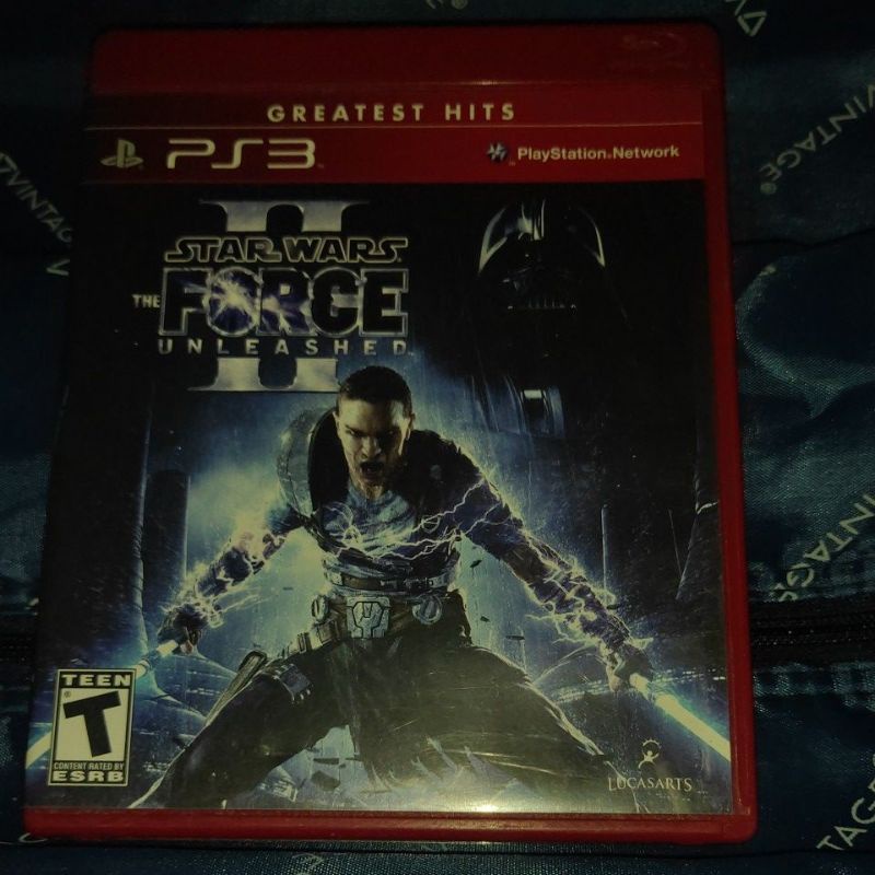 DVD PS3 StarWars 2 Force Unleashed