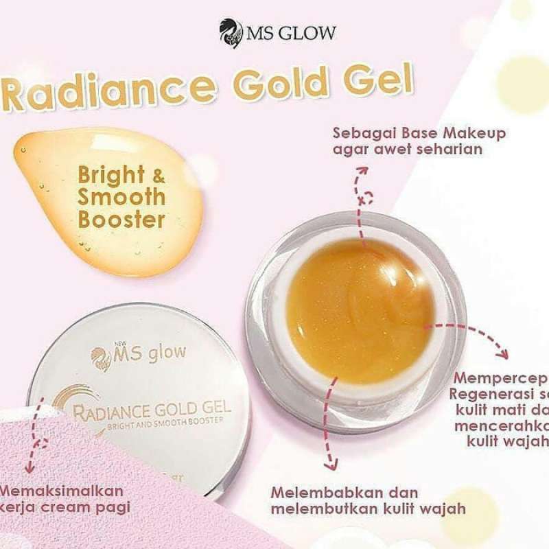 Ms Glow Radiance Gold Ms Glow Original 100%