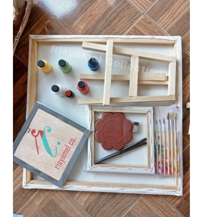

Terbaru - [READY]PAKET LENGKAP MELUKIS - PAKET CAT LUKIS 1 SET AKRILIK ( ACRYLIC PAINT )