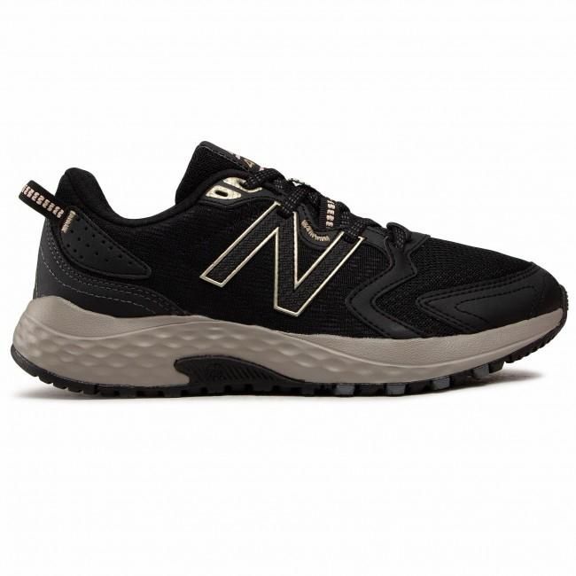 Perlengkapan Lari New Balance Trail 410 V7 Women'S Running Shoes - Black Wt410Lk7