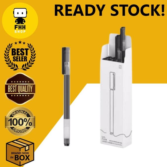 

BAYAR DITEMPAT Xiaomi Mi Pen Gel 0.5mm - Pulpen Xiaomi GEL INK isi 10pc (Hitam)/PULPEN GEL/PULPEN LUCU/PULPEN 1 PACK/PENSIL WARNA/PENSIL 2B/PENGHAPUS JOYKO/PENGHAPUS LUCU/RAUTAN PENSIL PUTAR/RAUTAN ELEKTRIK/SPIDOL WARNA/SPIDOL PERMANEN/SPIDOL