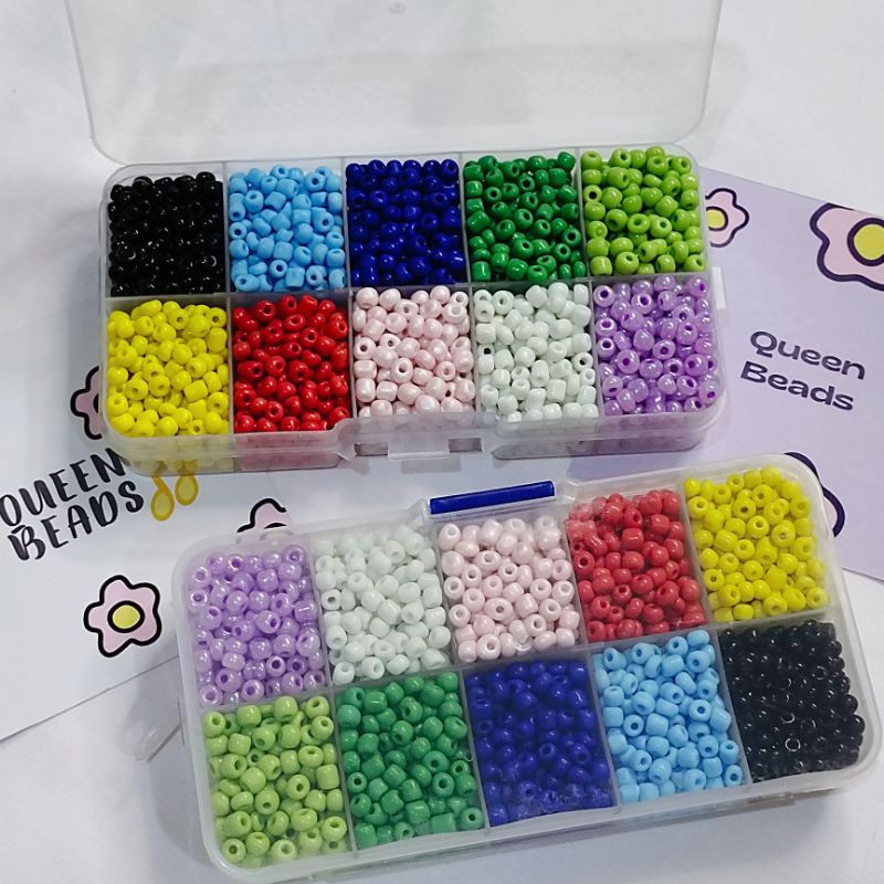 1 Set Manik Warna Free Box