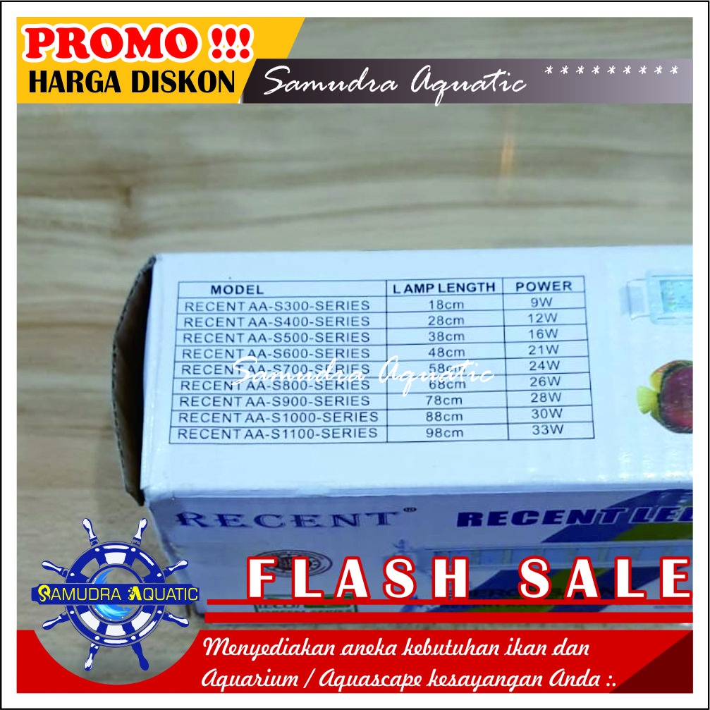 Lampu Aquarium GANTUNG 20-30 cm, Lampu Gantung HEMAT ENERGY, Lampu Aquarium Aquascape (GRATIS Bublewrap)