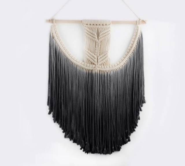 READY STOK) macrame Hiasan dinding ombre / macrame wall hanging (HD 049)