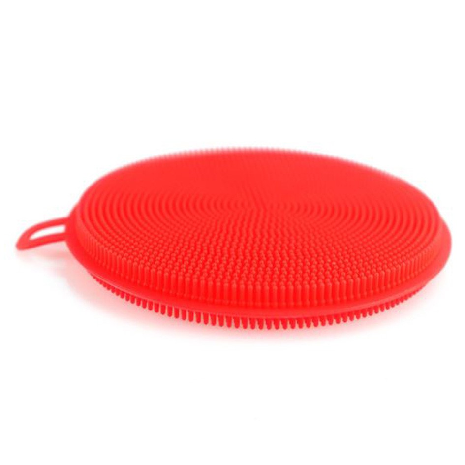 sikat silikon cuci piring silicone dishwashing brush (1D1) kpe005
