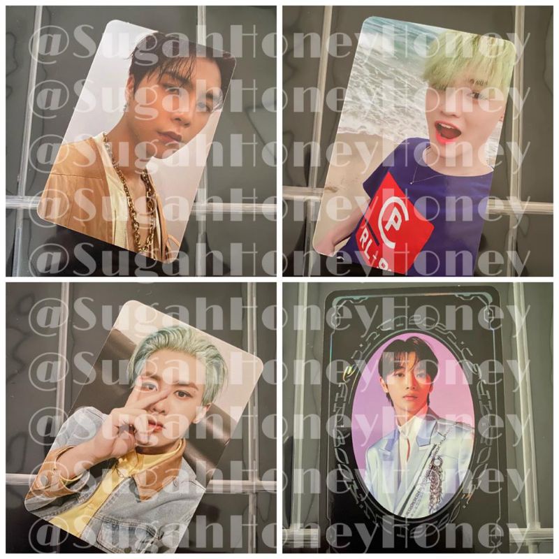 NCT PHOTOCARD - JOHNNY FUTURE, SUNGCHAN YEAR BOOK,  CHENLE WE GO UP,  KUN DEPARTURE
