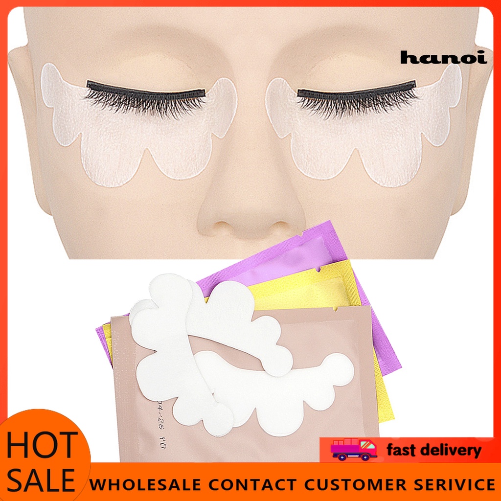 Han / 20Pcs / Kantong Patch Hydrogel Non Woven Bentuk Awan Untuk Extension Bulu Mata Wanita