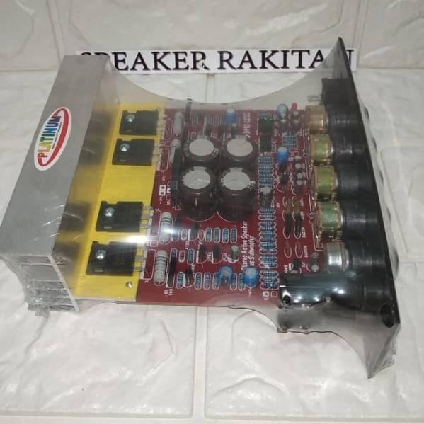 MuRah Kit Amplifier Speaker Active 2 Mic + Subwoofer 300W TR Mospec DMS-1200 .,..,.,,,,.,