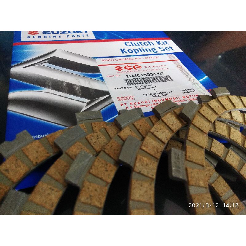 kampas kopling satria Fu ori