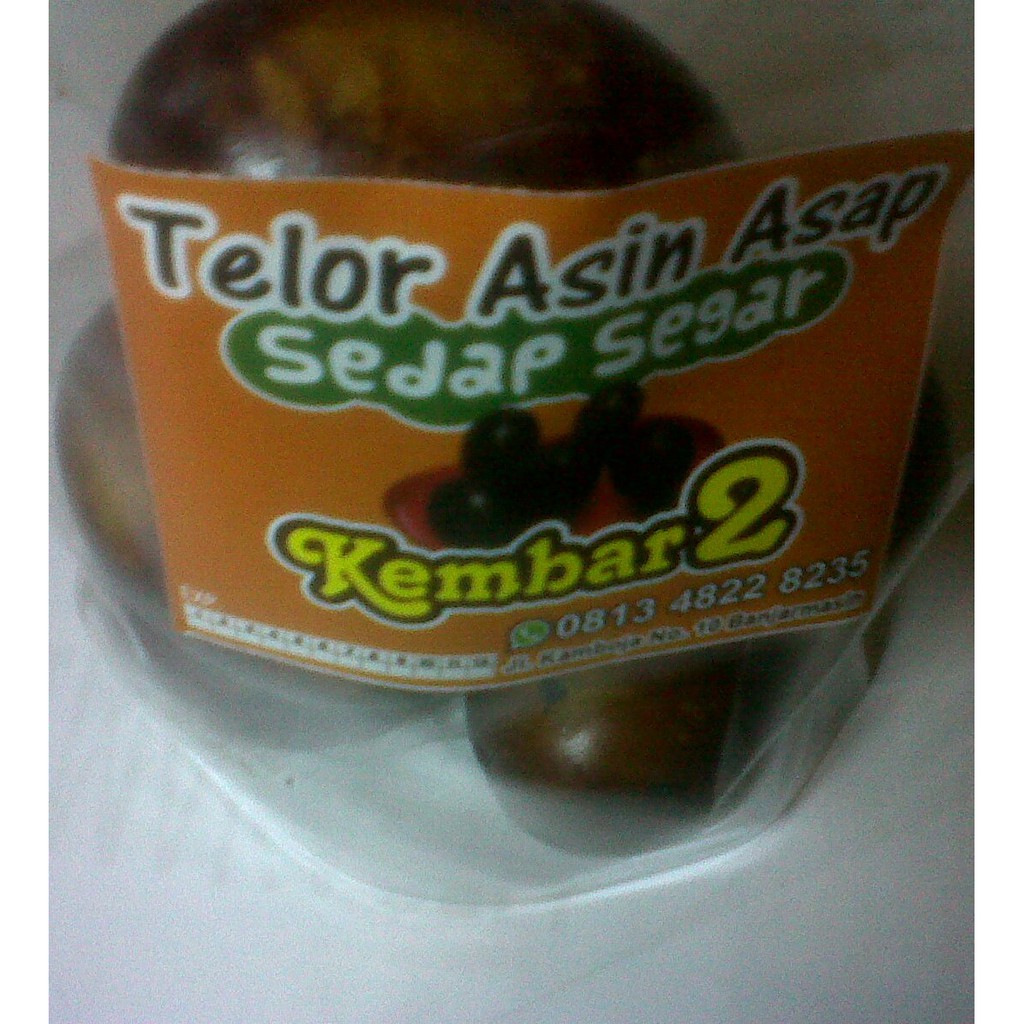 

Telor Asin Asap Sedap Segar